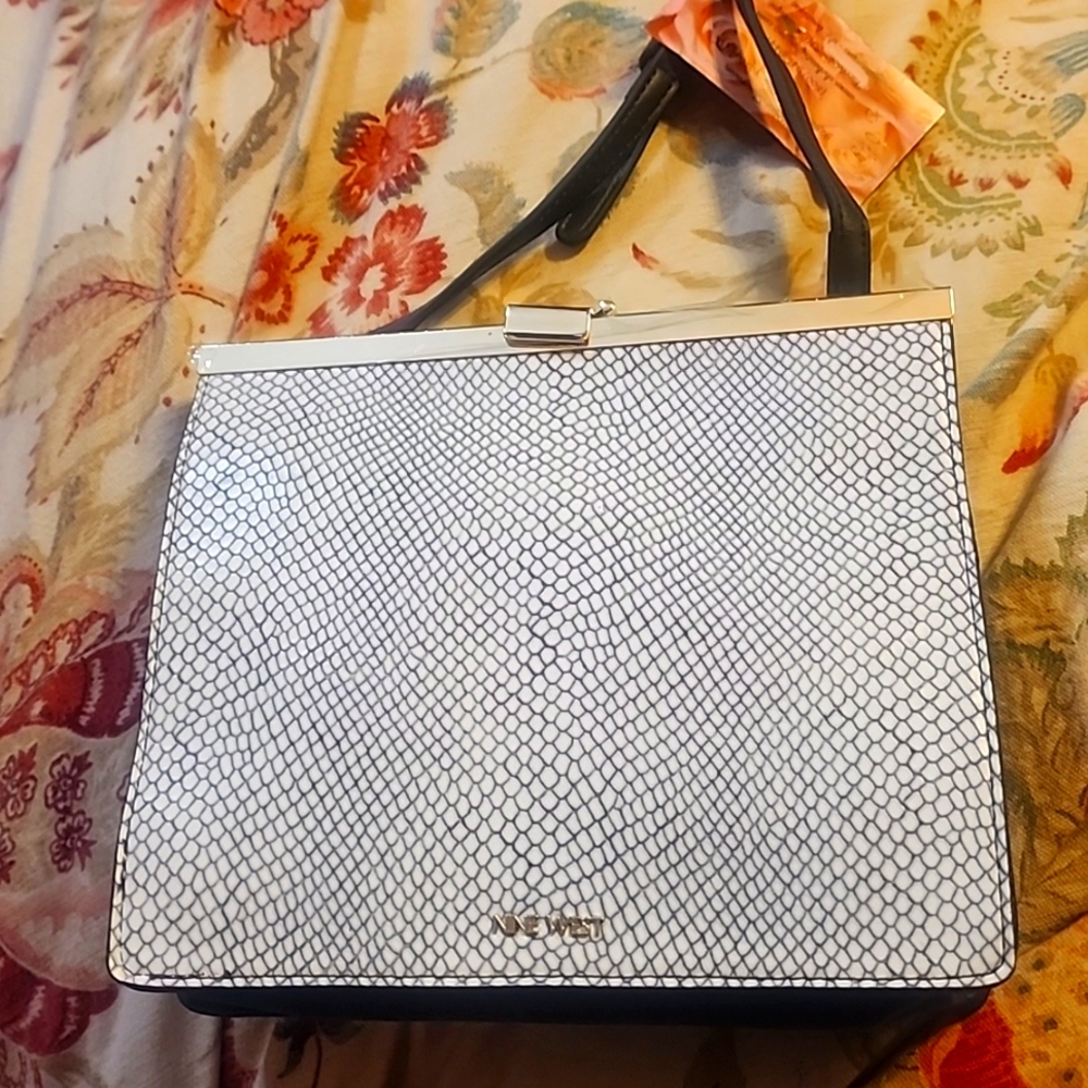 SOLD '******Nine West Handbag with multi Storage Brand new